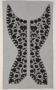 Beaded Appliqué Panel for Bodice