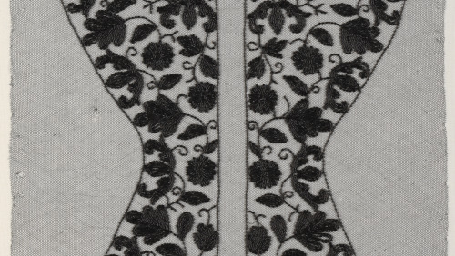 Beaded Appliqué Panel for Bodice - Image 3