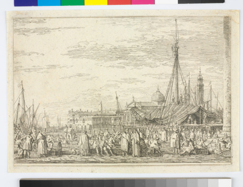 Market on the Piazzetta at Venice - Image 3