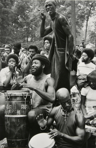 Drums in the Park. Baltimore, Maryland, August 1973 - Image 5