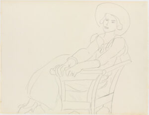 Study for “The Yellow Dress”