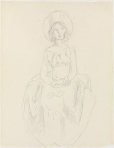 Study for “The Yellow Dress”