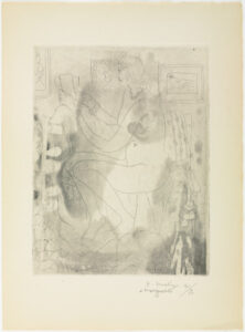 Nude in Profile, Reading