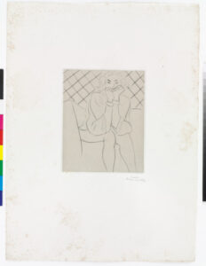 Seated Figure with Hands at Chin