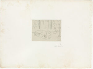 Sleeping Figure in an Interior