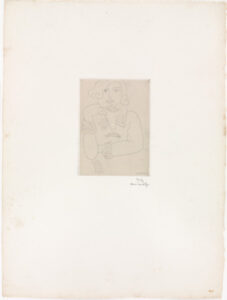 Figure with Lace Collar and Cuffs