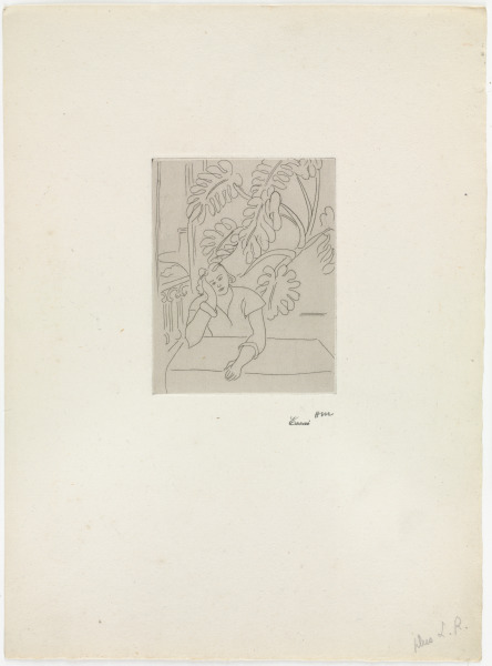 INTERIOR WITH FOLIAGE