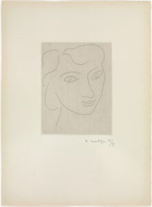 Face in Three-Quarter View