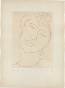 Martiniquaise, Study for “Fleurs du Mal”