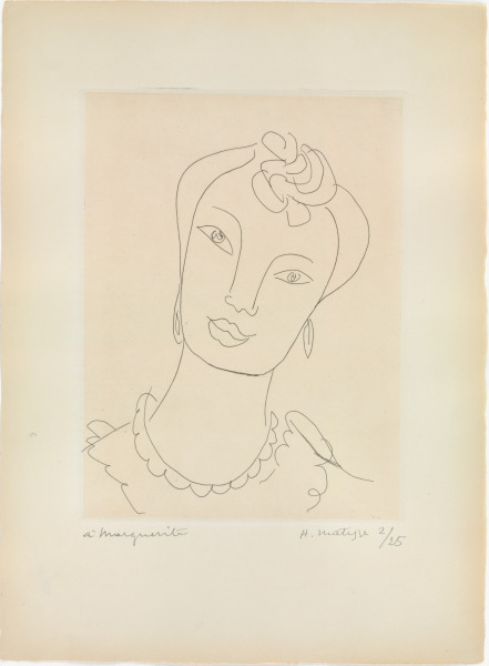 MARTINIQUAISE, STUDY FOR "FLEURS DU MAL"