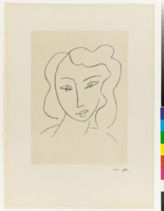 Study for the “Virgin”, Veiled Head, Chapel of Vence