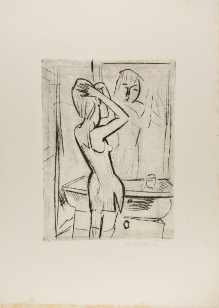 Young Woman Before Her Mirror - Image 2
