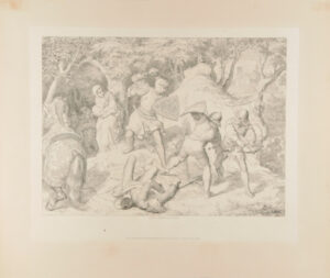 Landgrave Friedrich with Bitten Cheek on the Flight from the Wartburg (Friedrich mit der gebissenen Wange auf der Flucht von der Wartburg)