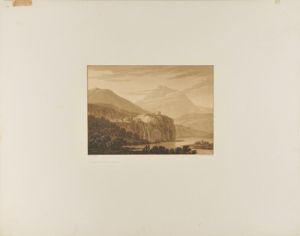 MOUNTAIN LANDSCAPE WITH LAKE