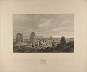 The Street of the Tombs in the Roman Campaign