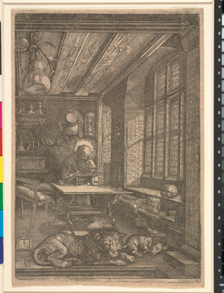 SAINT JEROME IN HIS STUDY