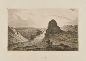 Landscape with Large Rock
