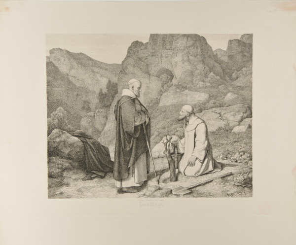 Hermits Cultivating Baren Land