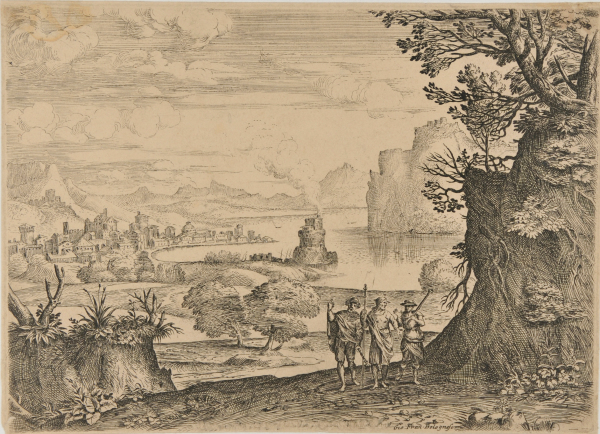 Landscape with Christ and Two Disciples - Image 2