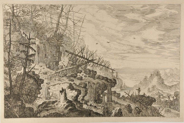 Rocky Landscape with Waterfall - Image 2