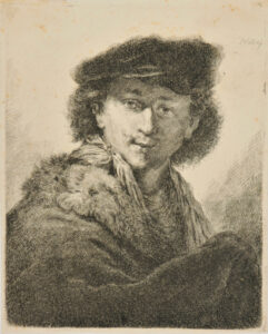 Self-Portrait of Christoph Nathe as Rembrandt