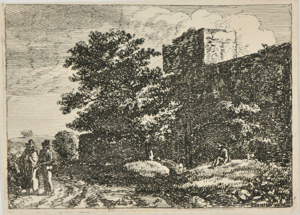 Plate from “Sammlung Radirter Blaetter von Nathe” (Leizpig: Rostische Kunsthandlung, 1808)