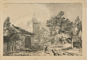 Plate from “Sammlung Radirter Blaetter von Nathe” (Leizpig: Rostische Kunsthandlung, 1808)