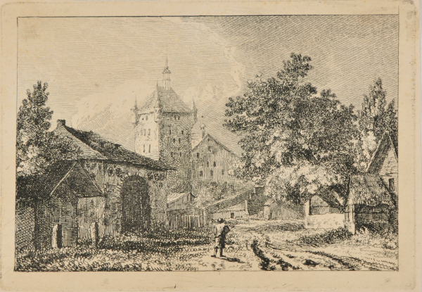 Plate from “Sammlung Radirter Blaetter von Nathe” (Leizpig: Rostische Kunsthandlung, 1808)