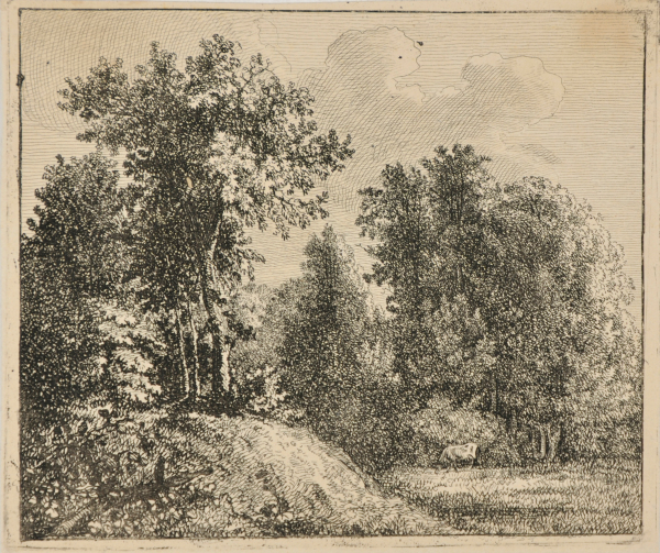 Plate from “Sammlung Radirter Blaetter von Nathe” (Leizpig: Rostische Kunsthandlung, 1808)