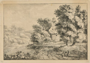Plate from “Sammlung Radirter Blaetter von Nathe” (Leizpig: Rostische Kunsthandlung, 1808)