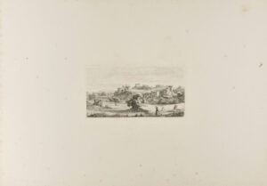 Landscape with Haymakers, with an Italian Hill Town in the Distance