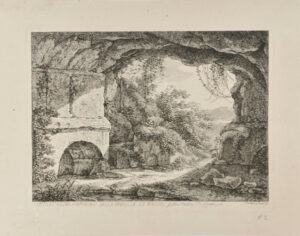 Interior of the Tomb of the Nasoni, on the Strada de Termi