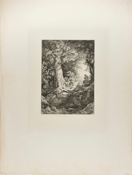 LANDSCAPE WITH A FAMILY OF SHEPHERDS RESTING