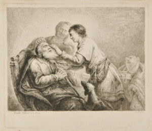 Tobias’s Son Healing his Father’s Blindness