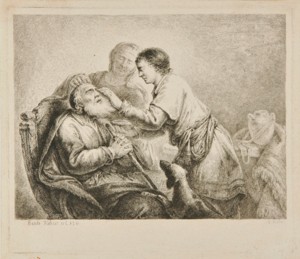 Tobias’s Son Healing his Father’s Blindness