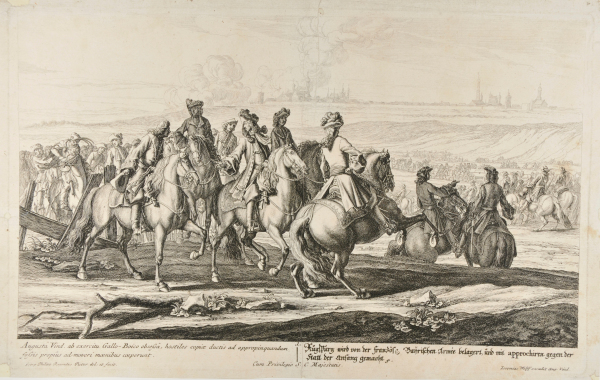 Augsburg Makes a Start Against the French Bavarian Army