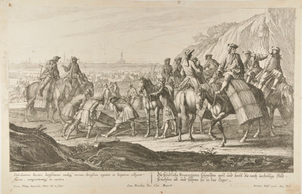 The Siege of Augsburg in 1704
