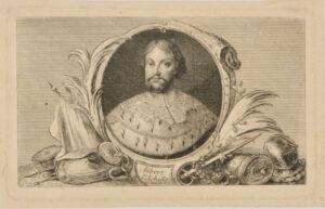 Opening vignette for the Life of the Elector (called “Achilles”) of Brandenburg