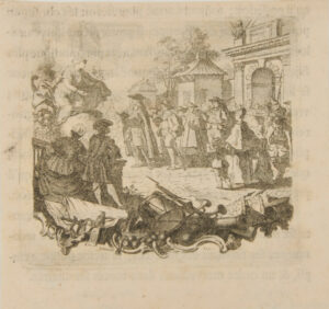 A Group of People, Listening to Men Reading from Books