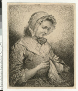The Artist’s Wife Sewing