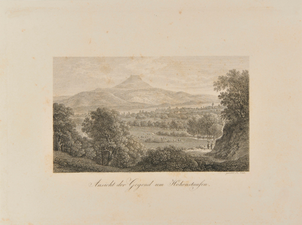 VIEW OF THE VALLEY NEAR HOHENSTAUFEN
