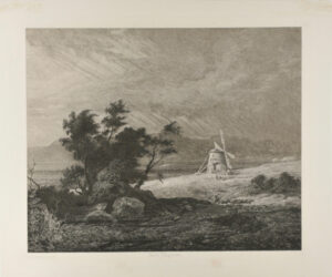 The Windmill – Landscape with Rainstorm
