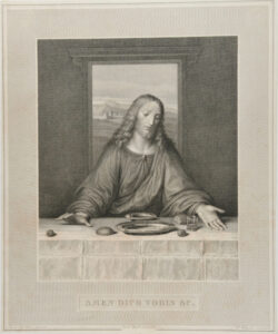 Christ (Detail from the Last Supper by Leonardo)