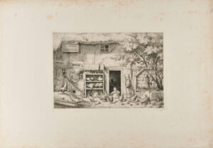 Child Feeding Chickens