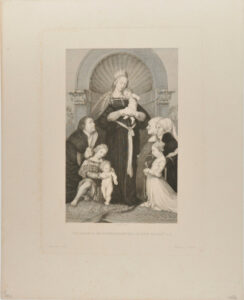 Die madonna des buergermeisters von Hans Holbein