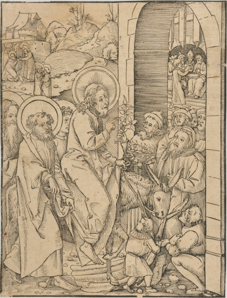 CHRIST'S ENTRY INTO JERUSALEM