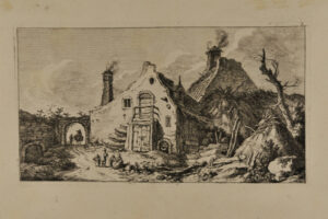 Farmstead with Staircase