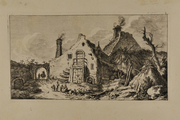 Farmstead with Staircase