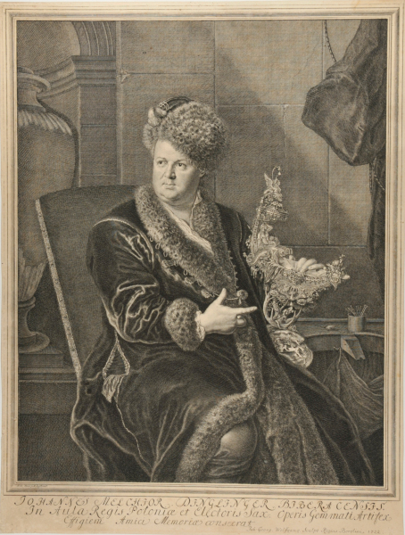 Johannes Melchior Dinglinger Bibera Censis