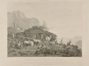 Abendlandschaft in Tyrol